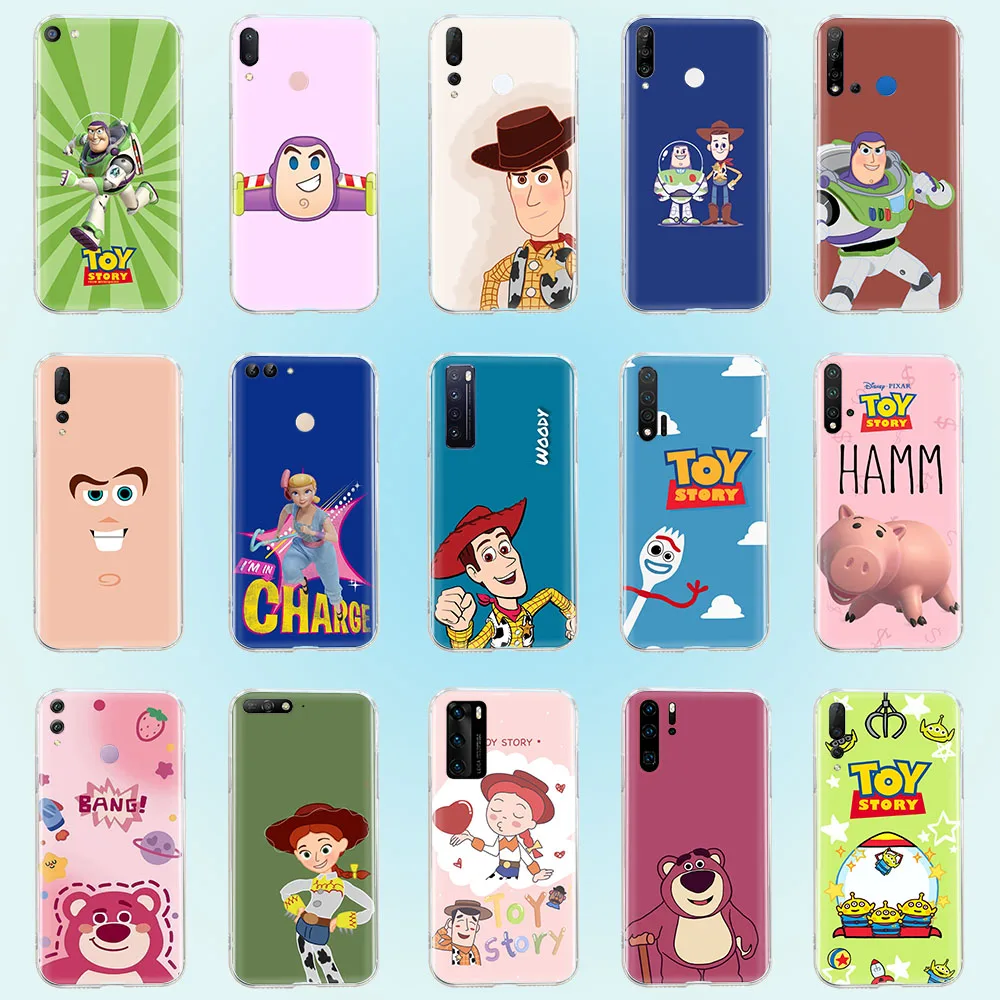Sh-64 Custodia Toy Story Per Iphone 14 Plus 13 Mini 15 11 Pro X Xs Max Cover Trasparente
