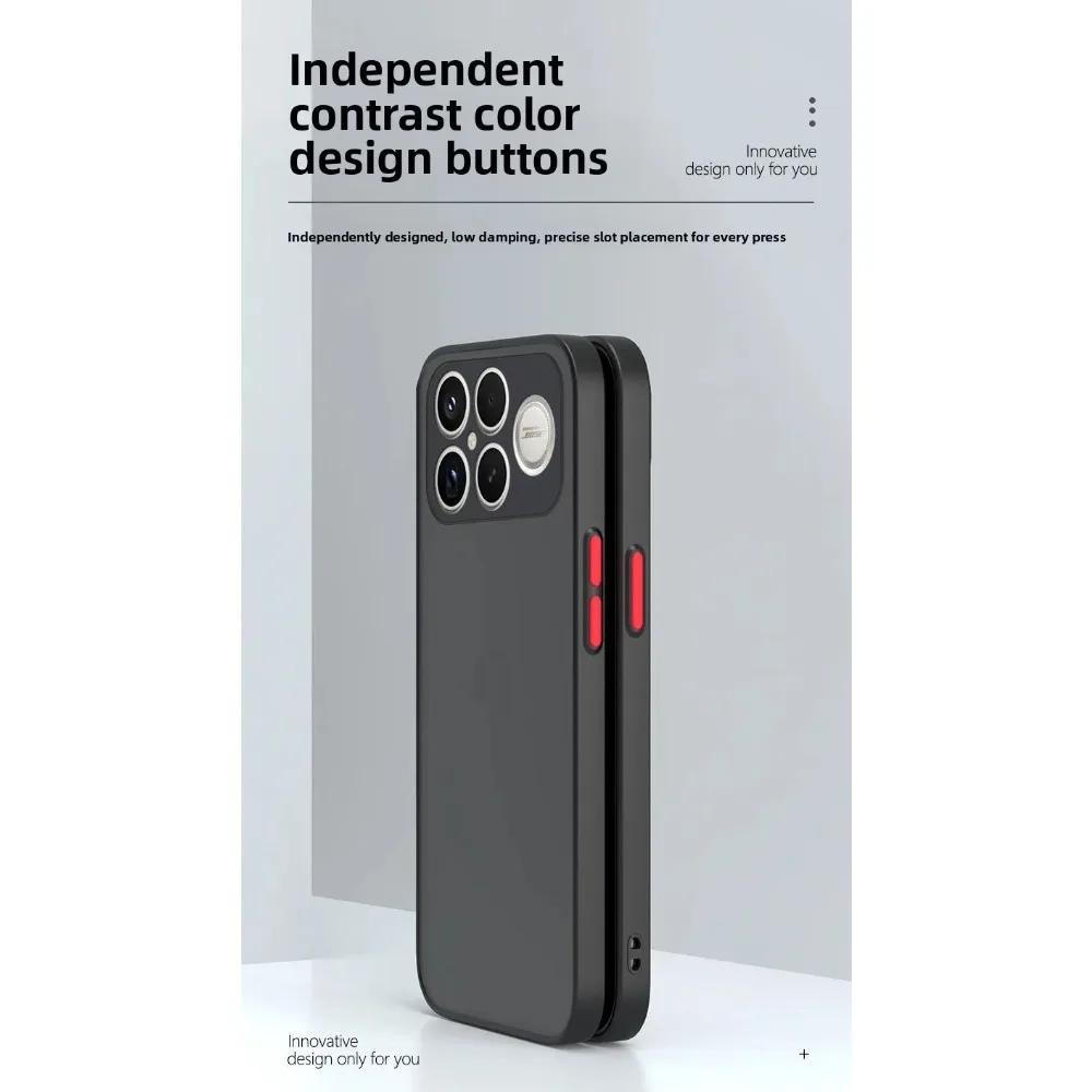 Premium Matte See-Through Shockproof Slim Protective Case