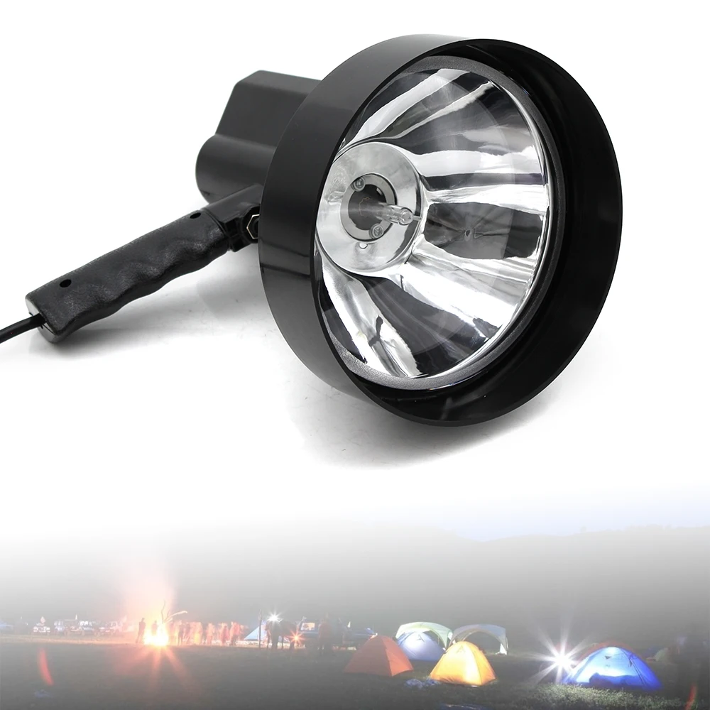 Description Picture 4 of item7" 12V 100W Super Spotlight  New Launch Vehicle with Strong Light Remote Handheld Search and Detection HID Xenon Spot Light