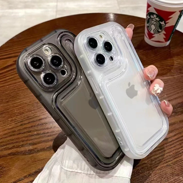 Sűrített Légzsák Az Apple 14Promax Tokhoz All-Inclusive Szilikon Átlátszó Anti-Drop Egyszerű Iphone 14 13 12 Promax Tokok