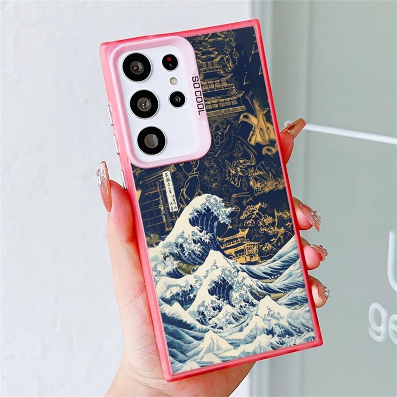 Classic Japanese Style Waves Phone Case