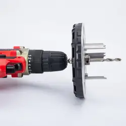 Perfuração ajustável viu diâmetro de corte ajustável 45 130mm furo fácil e rápido uso múltiplo perfuração elétrica viu acessórios