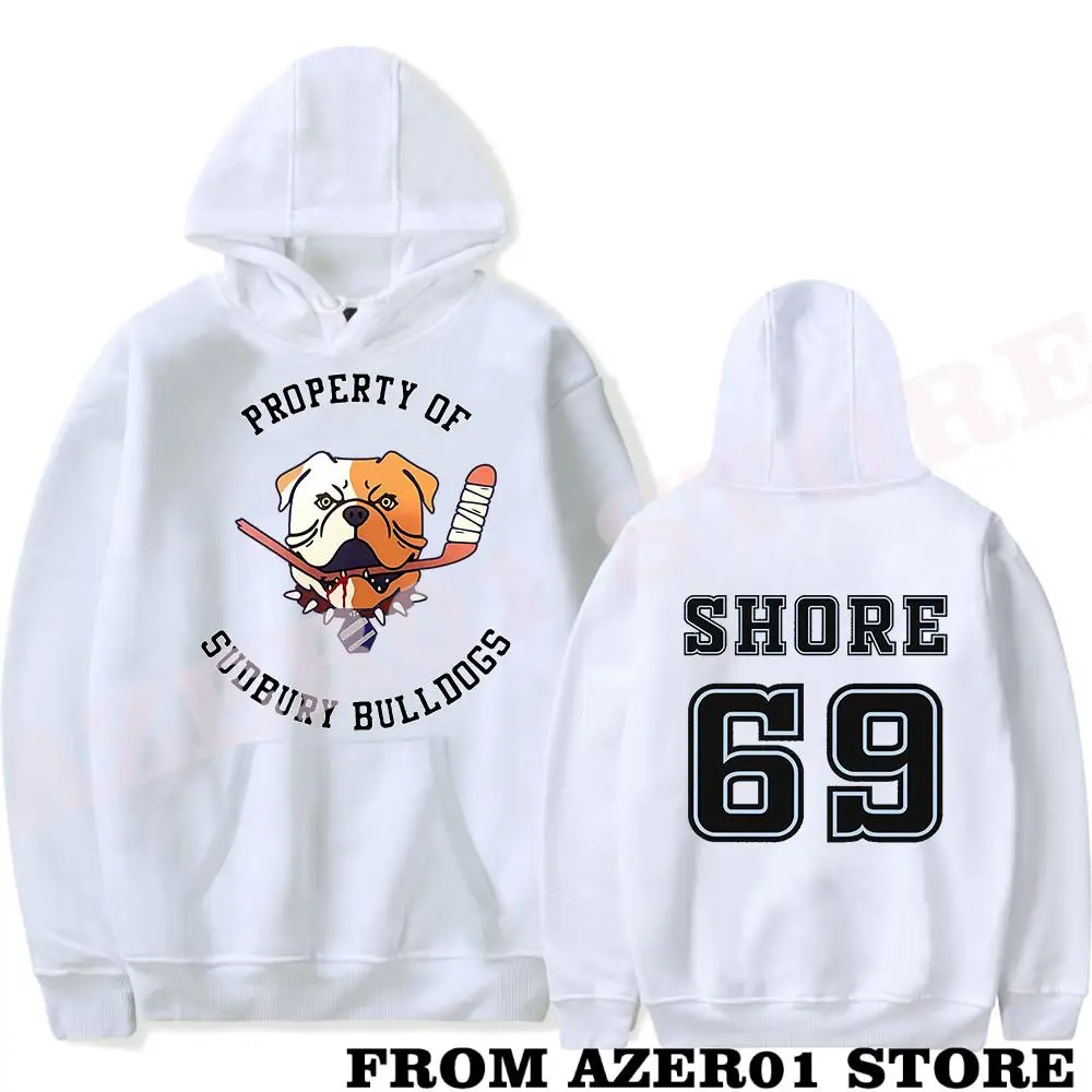 Shoresy 69 Bulldogs Hockey Jersey Merch Hoodies Winter Men/Women Hooded Sweet Streetwear LongSleeve New Sweatshirt