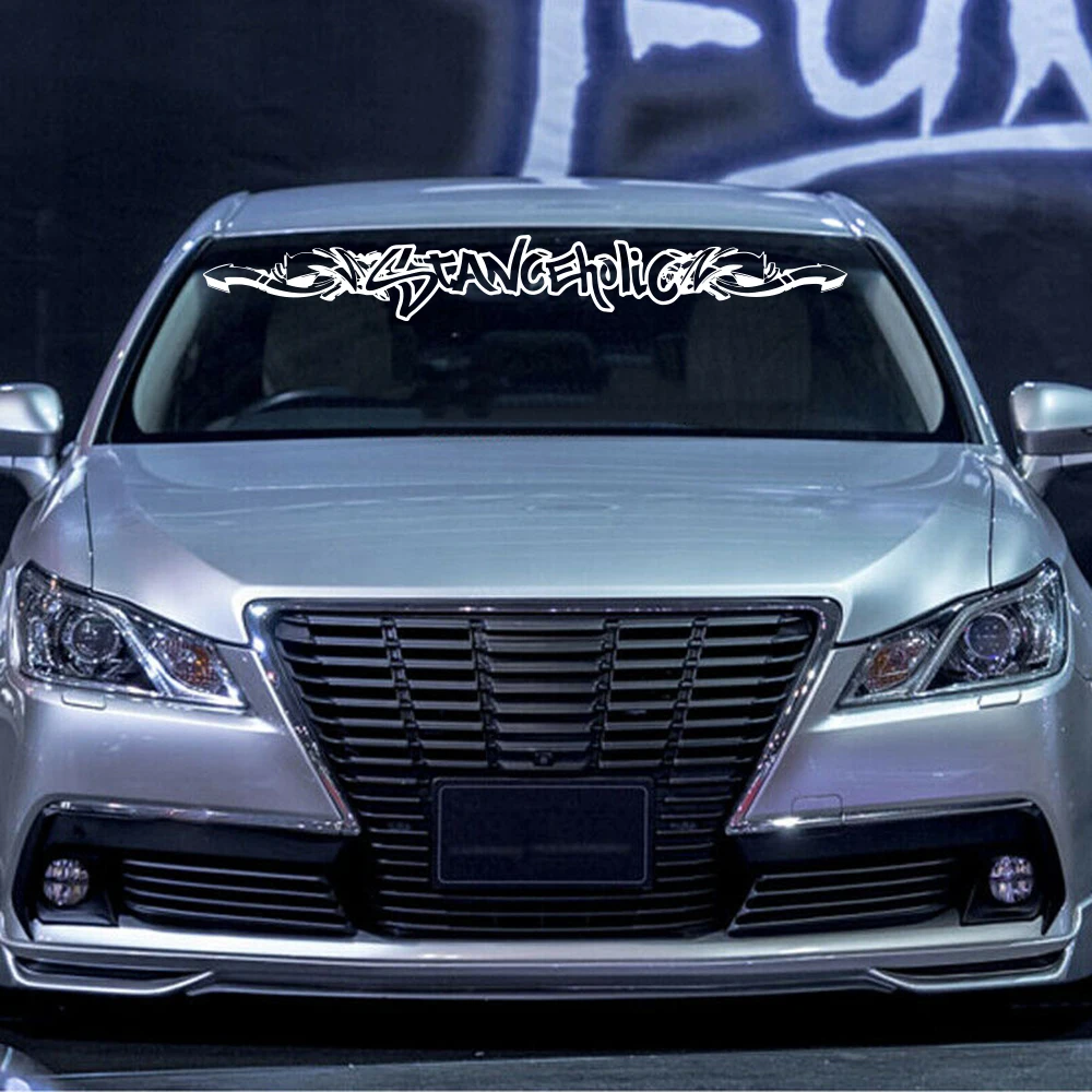 Graffiti Stanceholic Royal Stance Car Sticker Decal Windshield