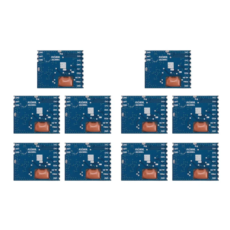 A73T 10Pcs FPV 5.8G 무선 미니 오디오 비디오 수신기 모듈 RX5808..