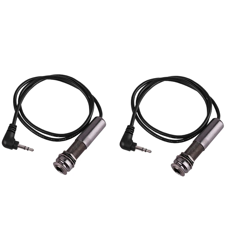 

2 шт., акустический кабель для гитары