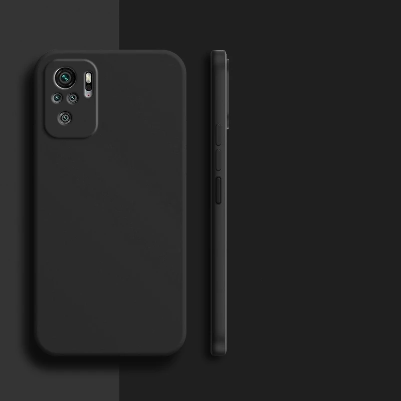 Enhanced Shockproof TPU Liquid Silicone Phone Back Case