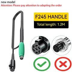 Advanced Welding Station Accessories Kit with Robot Arm Iron Tip Assembly (New F245)