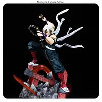 ⁦مجسم أنمي ديمون سلاير - تينغن أوزوي هاشيرا برأسين تبديل 27 سم | Demon Slayer Tengen Uzui Hashira Double Head Sculpt 27cm⁩ - الصورة ⁦4⁩