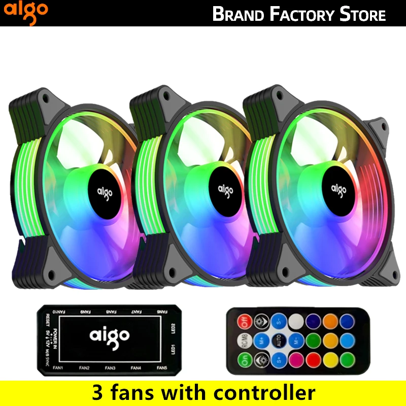 Black 3 fan set