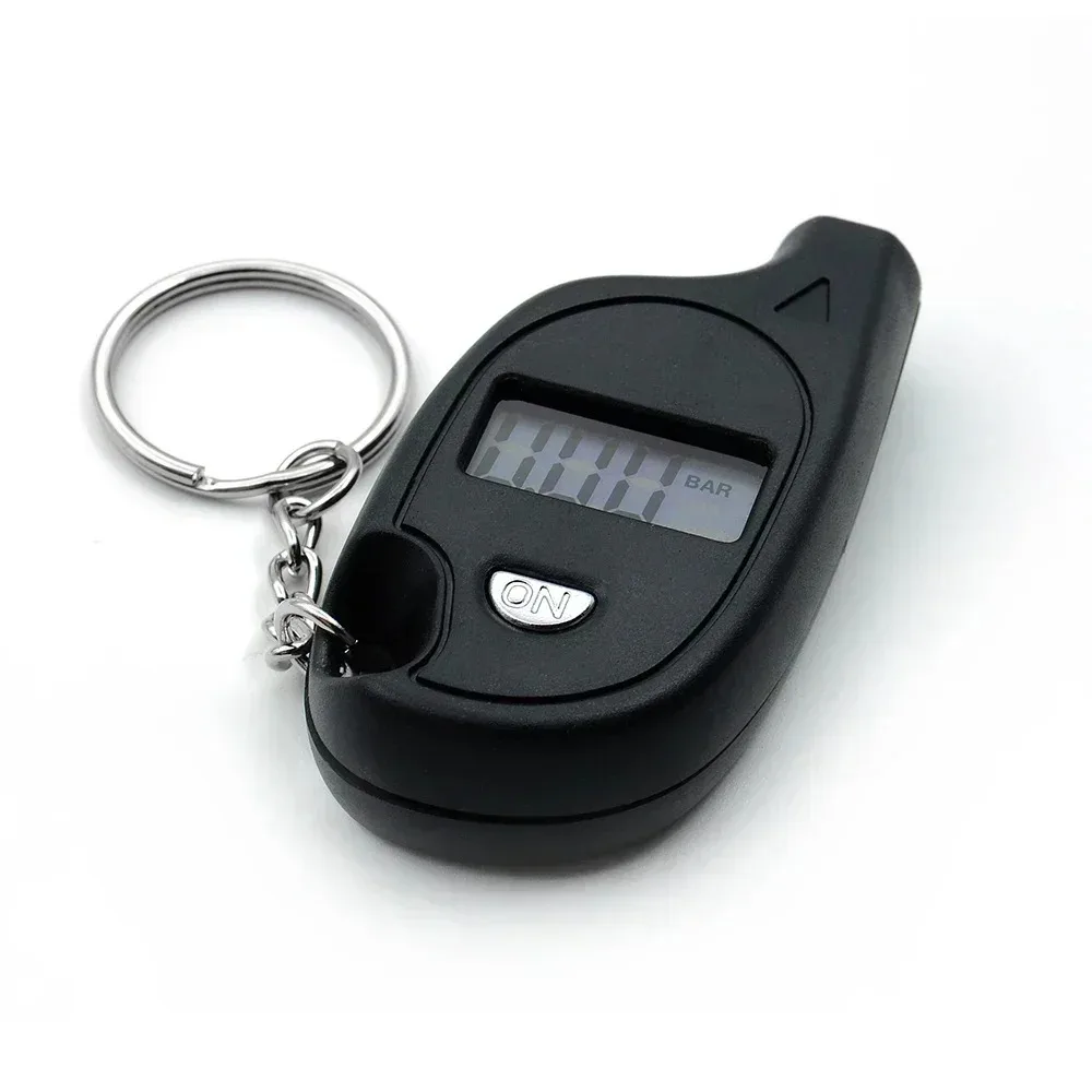 

New Mini Keychain Portable Digital LCD 2-150 PSI Tire Tyre Wheel Air Pressure Gauge Tester Procession Tool Tire pressure monitor