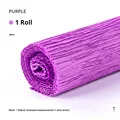 1 roll purple