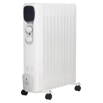 Airo Electric Heater Durable Metal PTC Heating Fan Oil-Filled Radiator for Household Bedroom Bathroom Living Room - Image 5