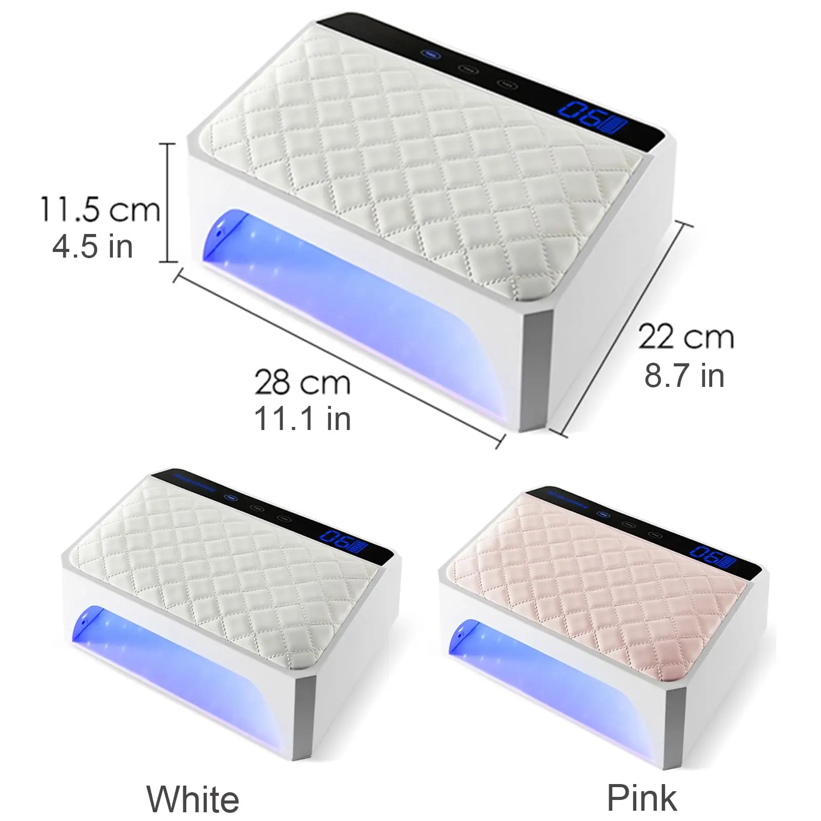 69 LEDs UV Nail Lamp Rechargeable Cordless Nail Dryer with 178W Professional UV Light Cabin for Nails Manicure Lamp Nail Art 6