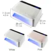 69 LEDs UV Nail Lamp Rechargeable Cordless Nail Dryer with 178W Professional UV Light Cabin for Nails Manicure Lamp Nail Art 6