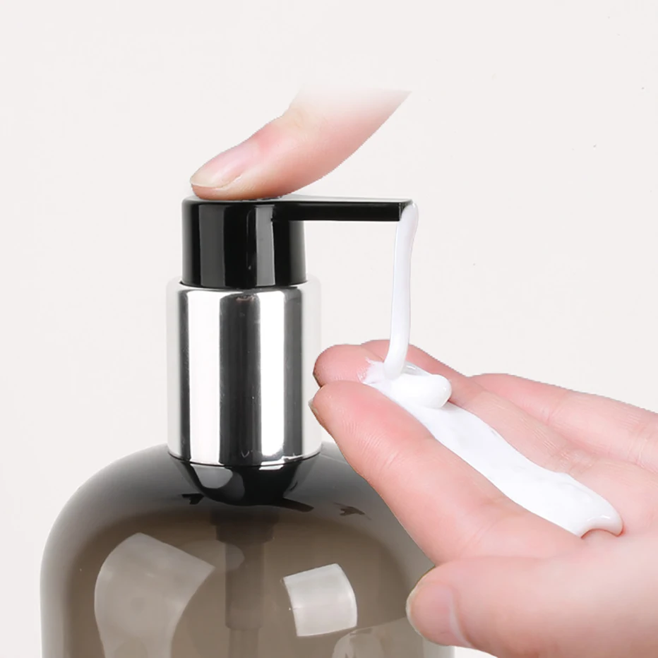 250/500ml Large Capacity Dispenser Bottle Liquid Lotion Shampoo Soap Press Bottles Hotel Travel Refillable Portable Bottle 2