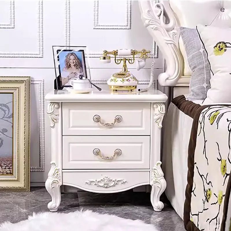 Vintage Nordic Night Table Camera Da Letto Modern White Storage Night Table Luxury Trendy Comodini Camera Da Letto Da Letto Mobili