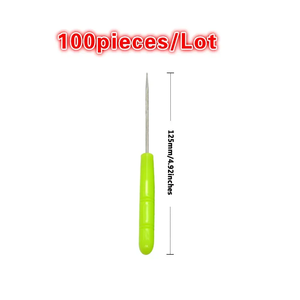 100Pieces Plastic&metal Shisha Tin Foil Puncher Chicha Narguile Piercing Tool Single Needle Aluminum Foil Hookahs Accessories