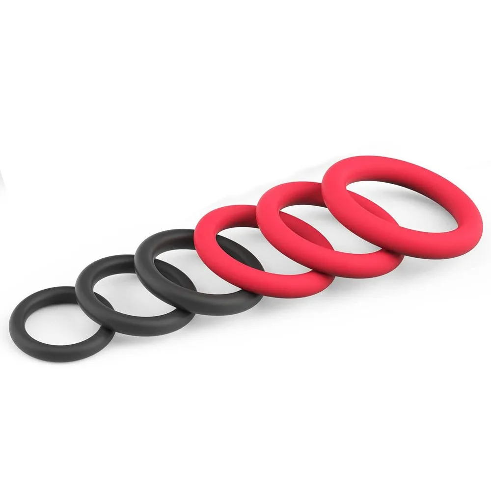 Black-red circle