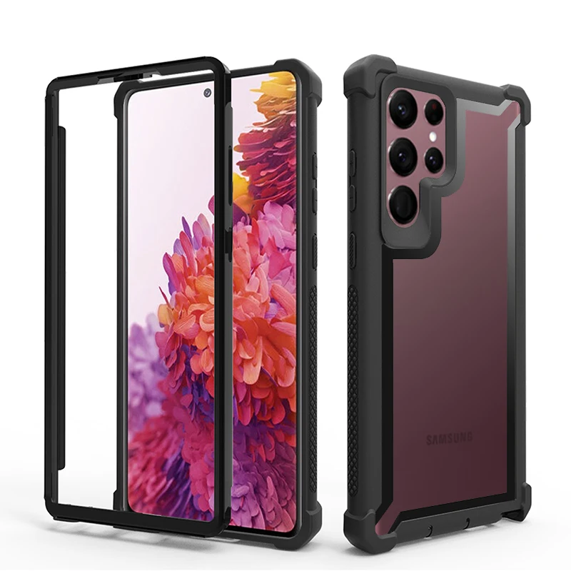 

Роскошный противоударный чехол для Samsung Galaxy S22 Ultra S21FE S10 S20 S21 Plus FE Note 10 20 A12 A32 A52 A71 A20 A21S, чехол