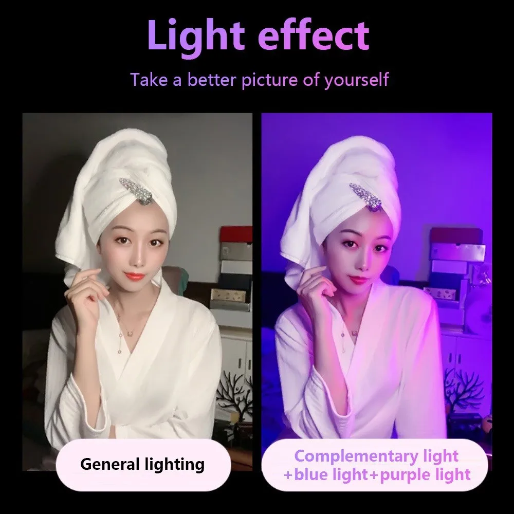 Colorful Tube Light RGB Light 17cm/32cm USB Light Night Light purple Blue Light Stick Room LampHandheld Hanging Fill Light Photo 3