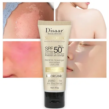Facial Body Sunscreen Whitening Sun Cream SPF 50 Moisturizing Anti-Aging Oil-control Dust Oil Control Reduce Melanin Skin Care - Thumbnail 5