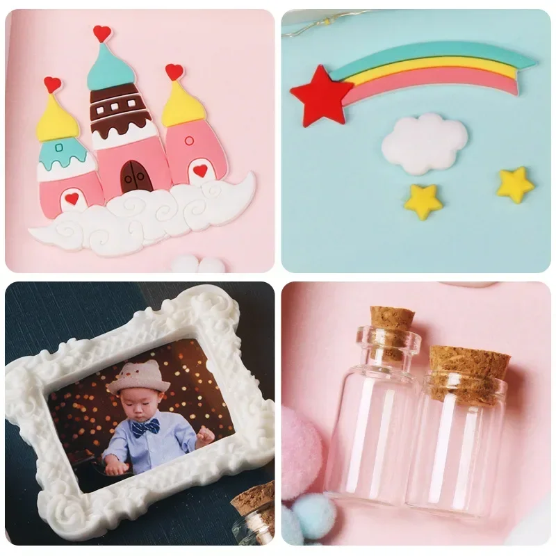Baby Hand Print Footprint Imprint Kit Handprint Baby Mud and Footprints Souvenirs Hand and Foot Mold Hundred Days Gifts