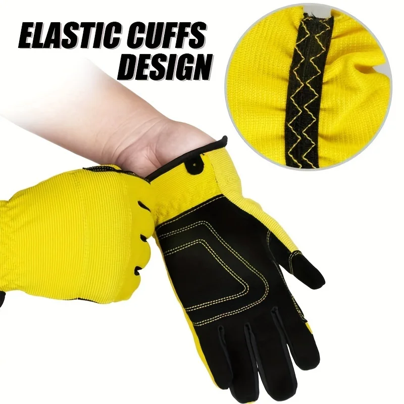 Gardening Gloves Rose Pruning Proof Gloves For Women and Men Gauntlets Thorn Proof Gloves For Digging Planting Garden Tools 6