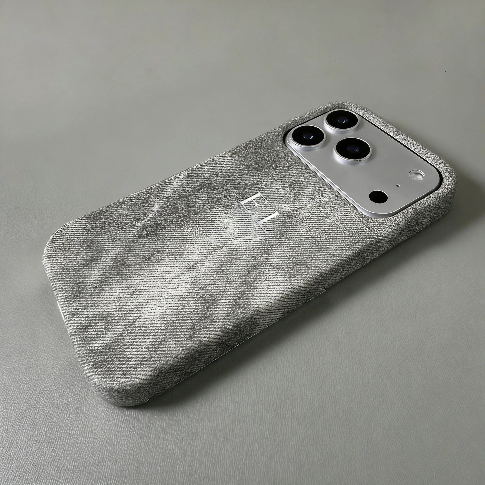 Custom Name Luxury Plating Cowboy Pattern Faux Leather Case for thumbnail 7