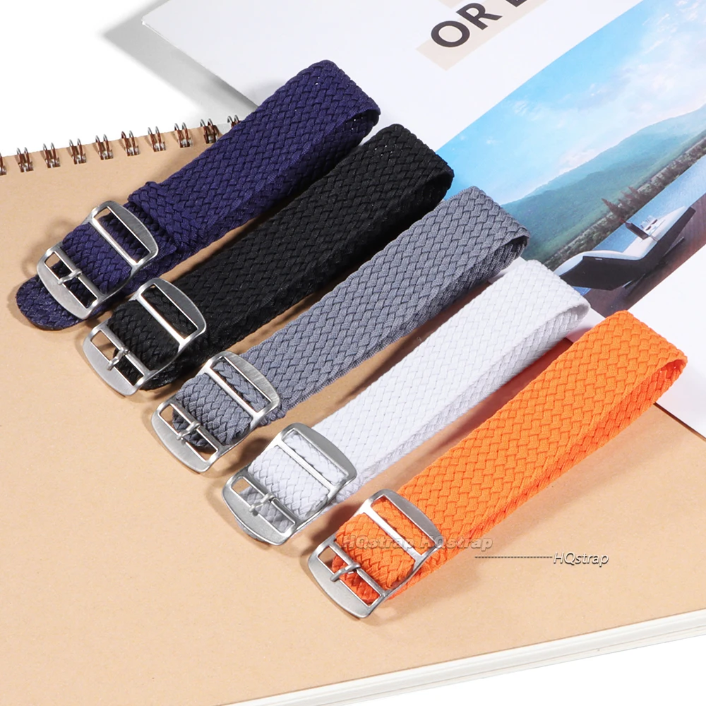 Versatile Woven Nylon Watch Strap - Sporty Fabric Wristband
