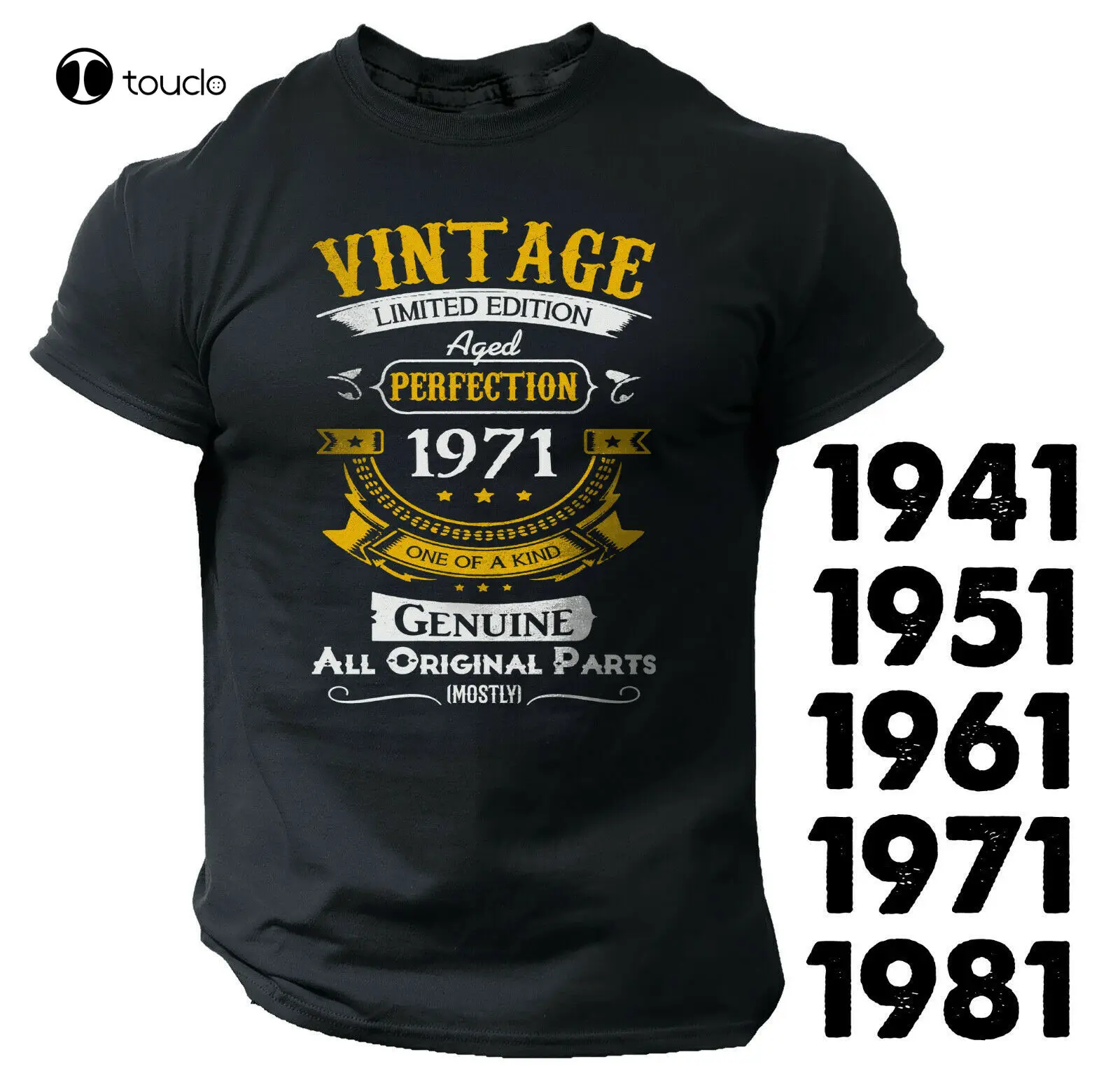 

Vintage Men'S Funny T Shirt Unique Gift Birthday 40Th 50Th 60Th Bday Dad Grandpa Tee Shirt Custom aldult Teen unisex unisex