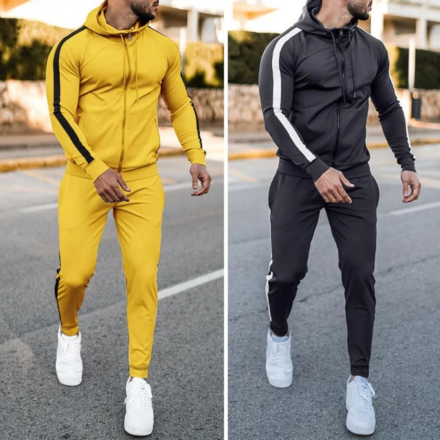 2022 Survêtement hommes 2 pièces ensemble sweat + pantalons de