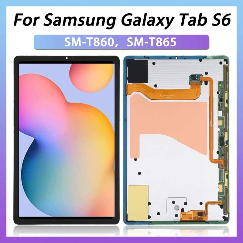 Original for Samsung Galaxy Tab S6 SM T860 SM T865 T867 SM T865N T867V ...