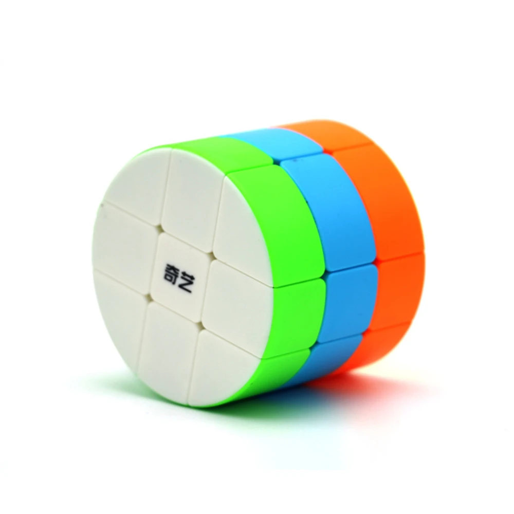 

[Picube] QiYi Cylinder 3x3x3 Magic Cube Stickerless Special-shaped Cubo Magico Puzzle Children Creativity Educational Toys Gift