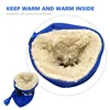 4pcs Antiskid Puppy Shoes Pet Protection Soft-soled Pet Shoes Winter Waterproof Prewalkers Soft Supplies Pet Paw Care Supplies 5