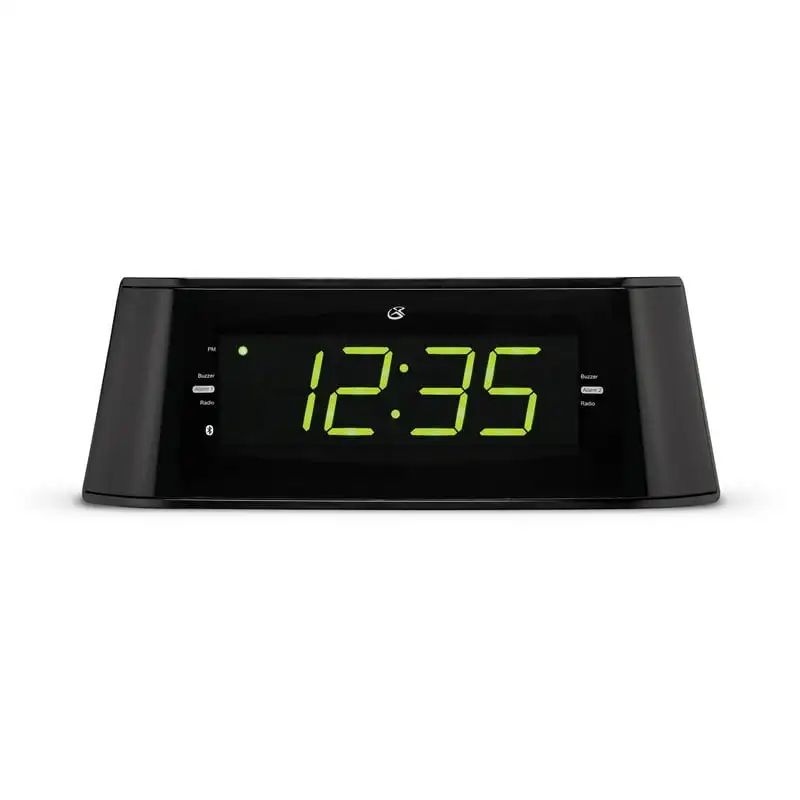 

Voice-Activated Large Black Digital Dual Alarm Clock, CB360B
