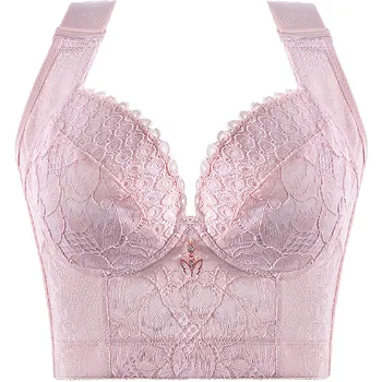 womens underwearWomen Plus Size Bra Deep Cup For Women Push vest Seamless Sexy Lingerie Hide Back Fat Anti-sagging Thin Cup Sha 3