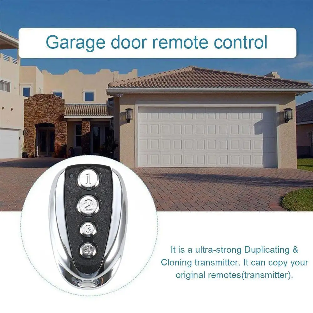 Wireless Remote Controller 433.92 MHz Universal Copy Remote Controller Blue Light rf Transmitter Auto Cloning Duplicator For Garage Gate Door Car Key Fob