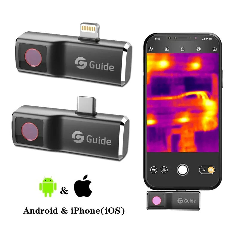 Guide Mobir Air Thermal Imaging Night Camera for Android Phone Type C