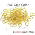 Gold  3mm 520pcs