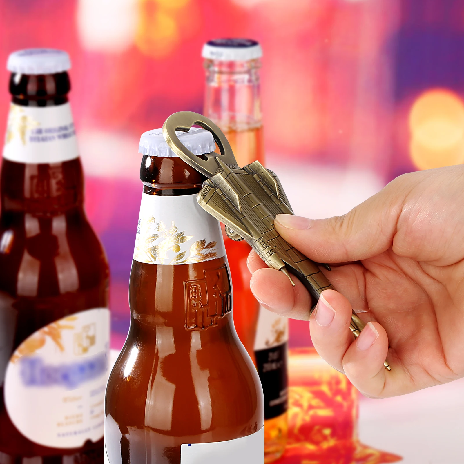 LKKCHER Apribottiglie per chitarra da birra, regali originali per uomini, regali musicali per chitarra per uomini, regali di Natale regalo per la festa del papà regalo di compleanno per musicisti