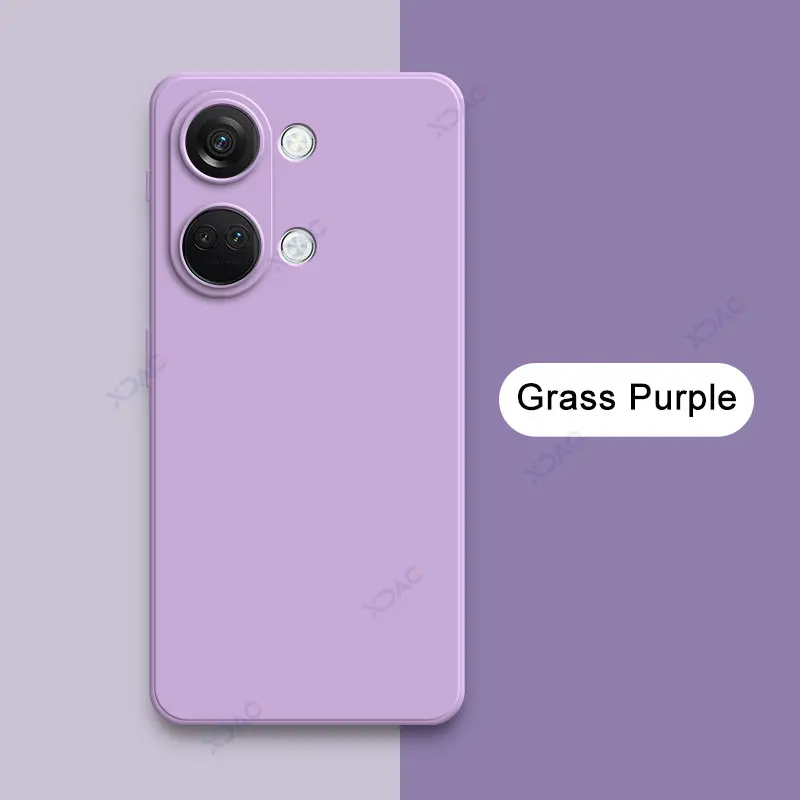 Luxury Full Protective Liquid Silicone Phone Case - Soft Double Liner Shell