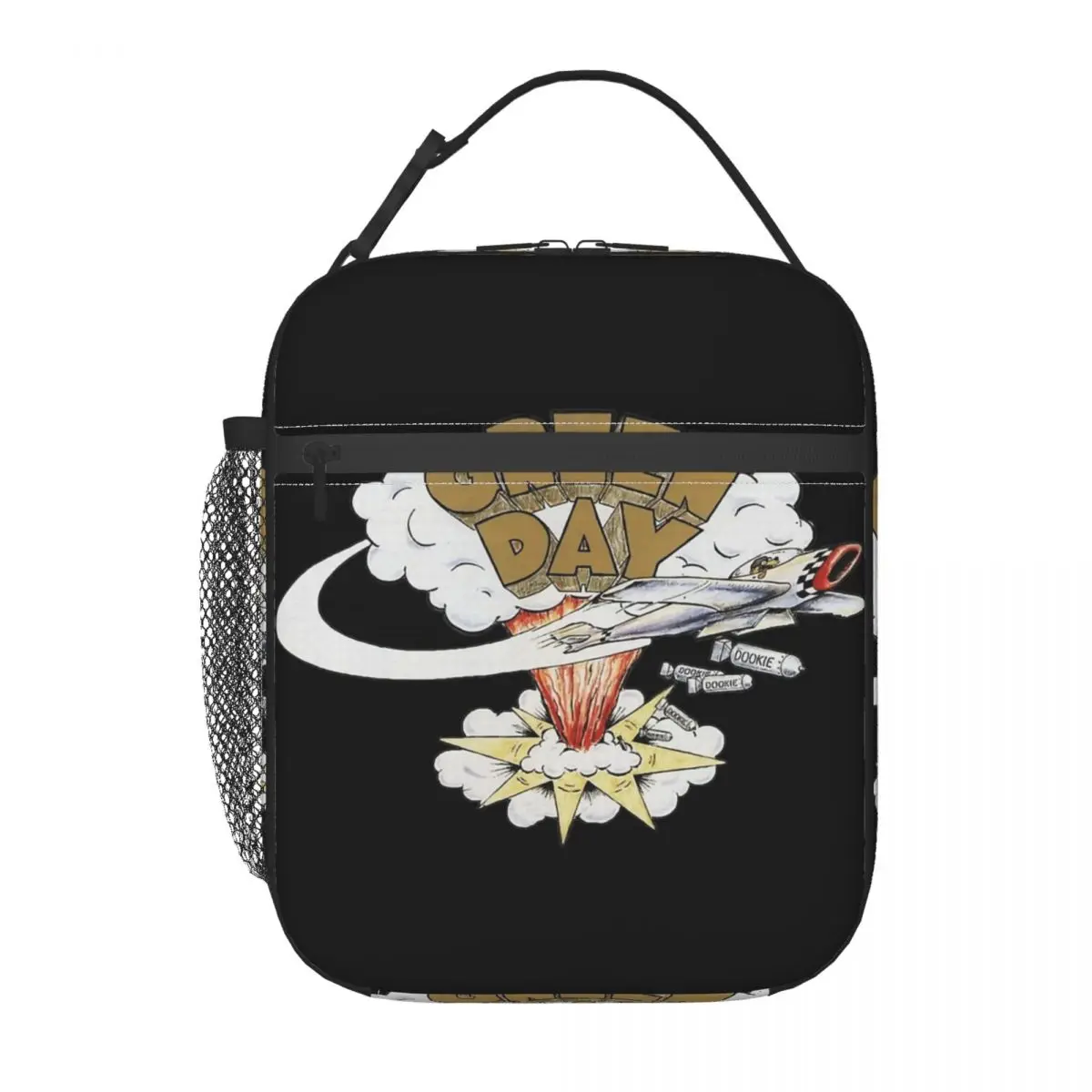 Green Day Rock Band Tour Merch Insulated Lunch Bag For Work Power Pop Food Container Portable Thermal Cooler Bento Box