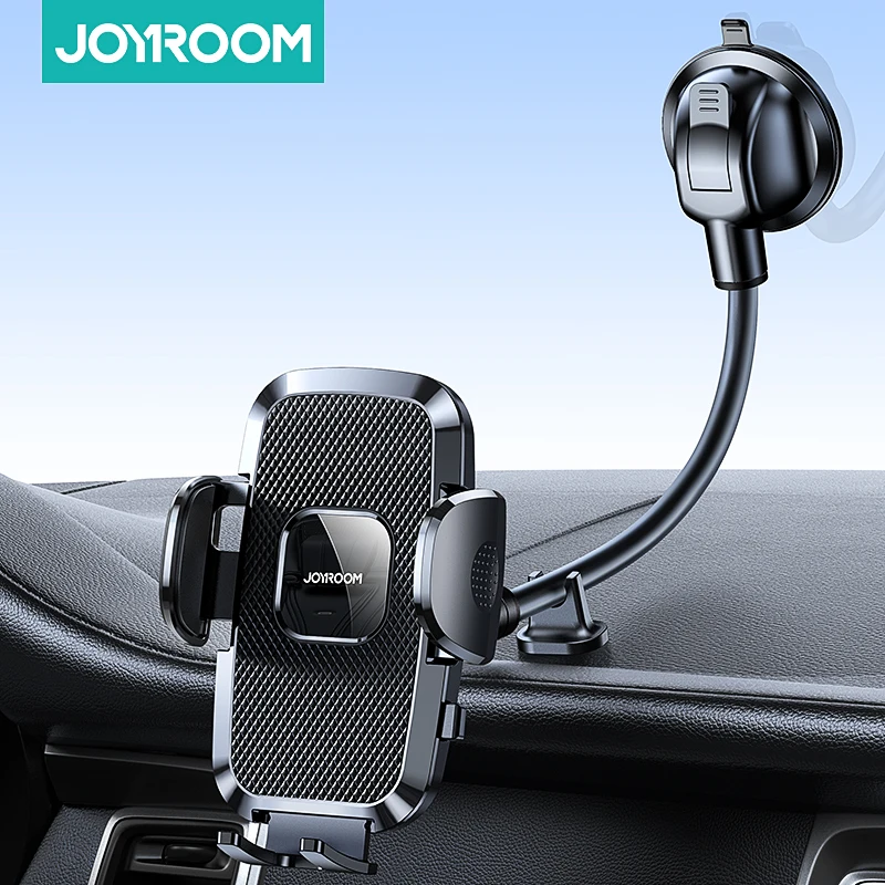 Dashboard Phone Holder for Car【360° Widest View】9in Flexible Long Arm, Universal Handsfree Auto Windshield Air Vent Phone Mount