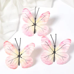 Colorful Butterfly Stickers for Crafts and Home Decor (Set of 10/20/30) (Light Pink)