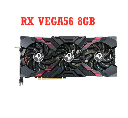 

DATALAND DEVIL RX VEGA 56 8G RX VEGA 56 8G X-Serial Graphics Cards AMD Radeon Video Cards GPU Desktop PC Computer Gaming Used