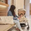 Large Maternity Bag for Baby Diaper Maternal Mommy Bag Quilted Nappy Maternity Packs Toiletry Labour Luggage Bag Mom Travel Tote 4