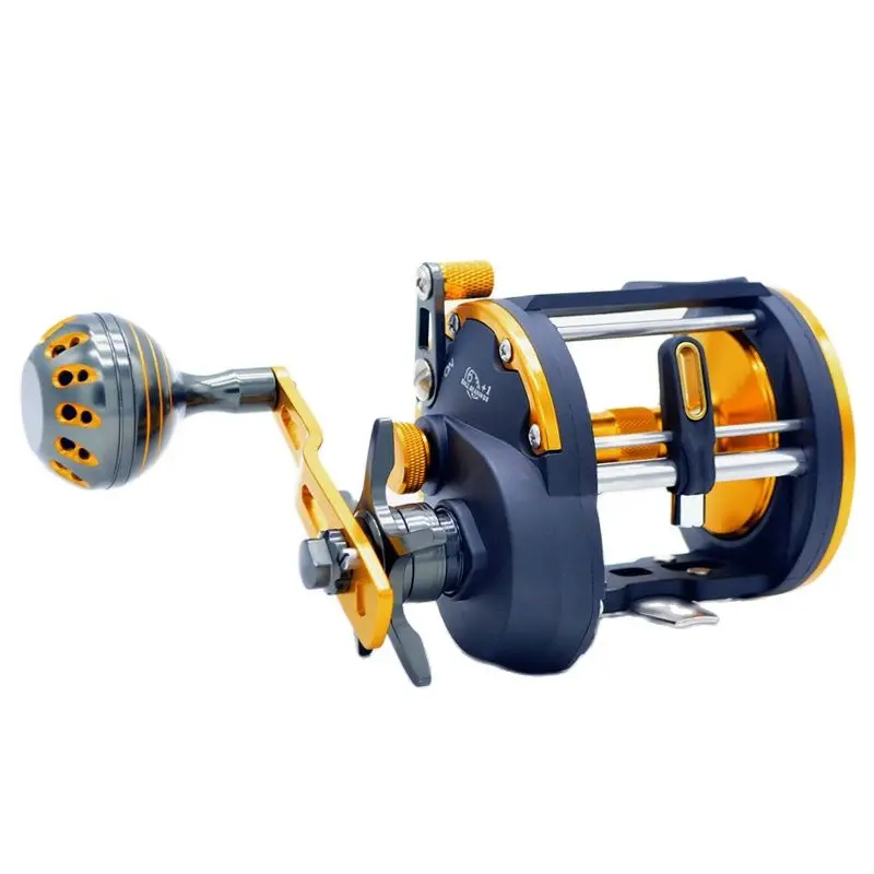 Camekoon Mulinelli Da Pesca A Traina A Tamburo Di Mare Mano Destra 6 + 1Bb Grande Gioco Stella Di Acqua Salata Livello Di Trascinamento Vento Bobina D