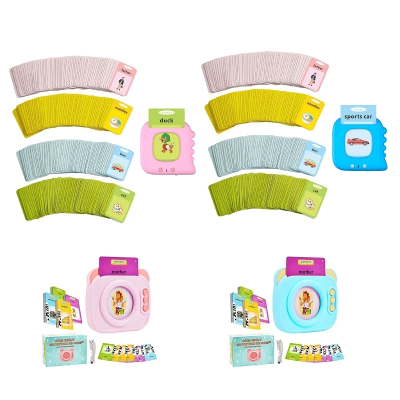 Preschool Reading Machine Speaker with Interactive Cards, Learning Device 2
