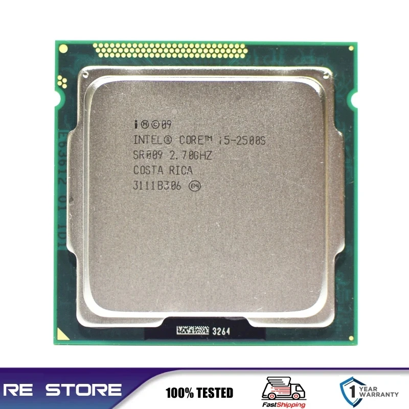 Intel CPU Processor Core i5 2500S 2.7GHz 4-Core